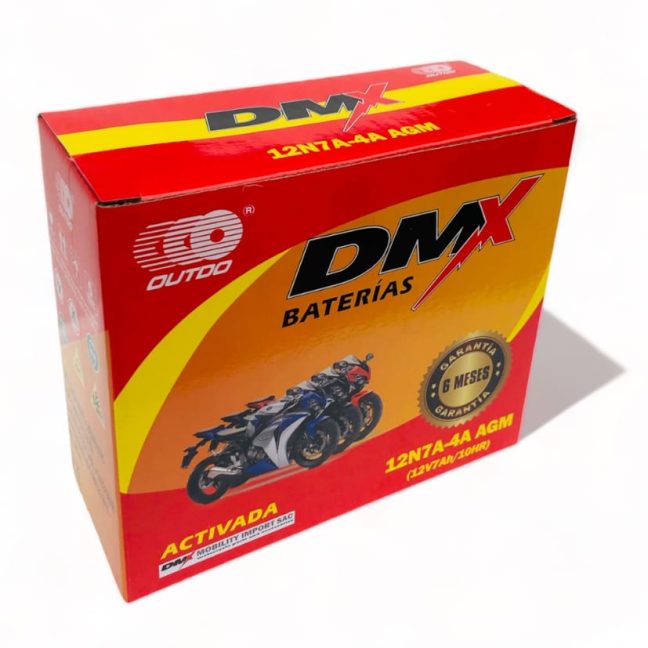 Bateria 12N7A-4A DMX