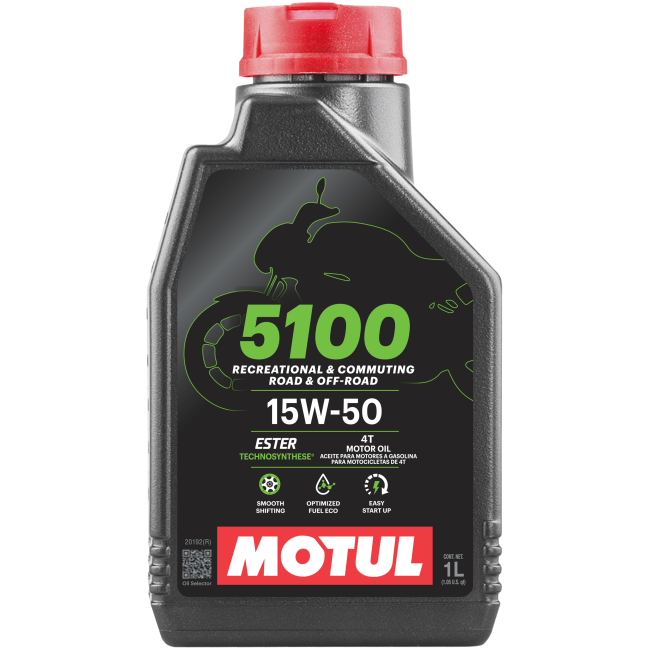 ACEITE MOTUL5100 15W50 4T 1L