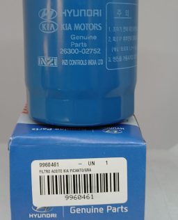 FILTRO ACEITE HYUNDAI ORIGINAL 26300-02752