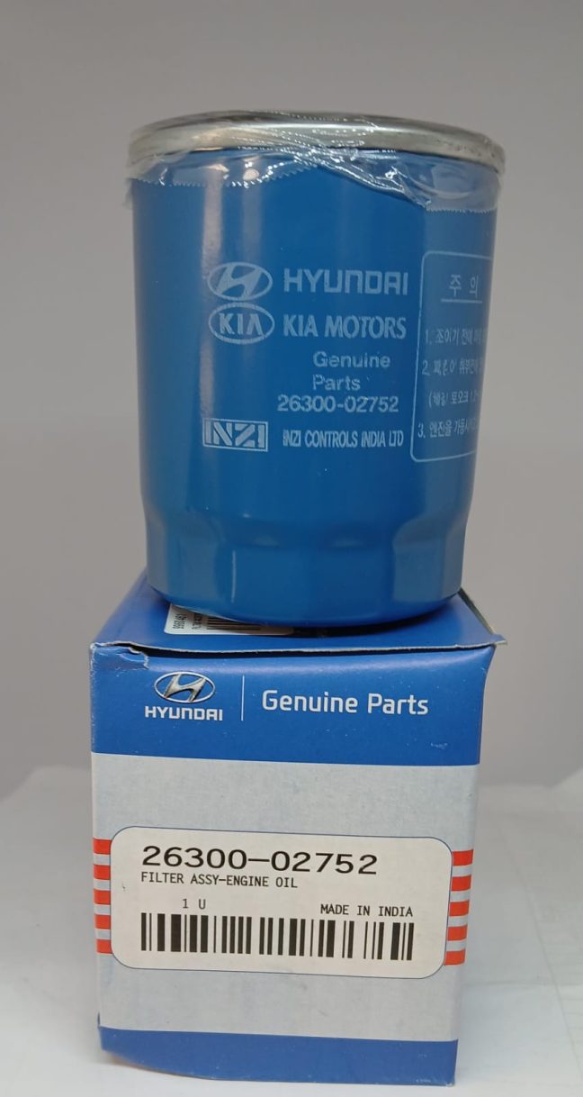 FILTRO ACEITE HYUNDAI ORIGINAL 26300-02752 - Imagen 2