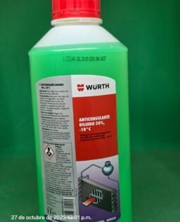 REFRIGERANTE ANTICONGELANTE DILUIDO 30% -18°C 1L