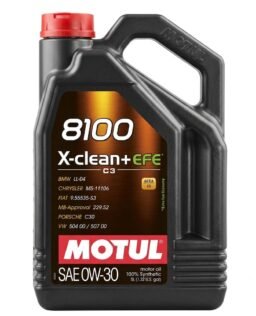 ACEITE 8100 X CLEAN + EFE 0W30 5L